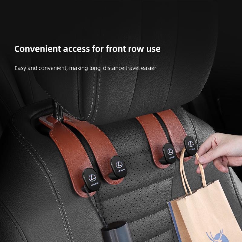 Car Seat Hook Hanging Rack Interior Storage Accessories For Lexus F-SPORT ES RX NX LS UX LM LX GX LC RZ IS CT GS RC HS SC TX LBX