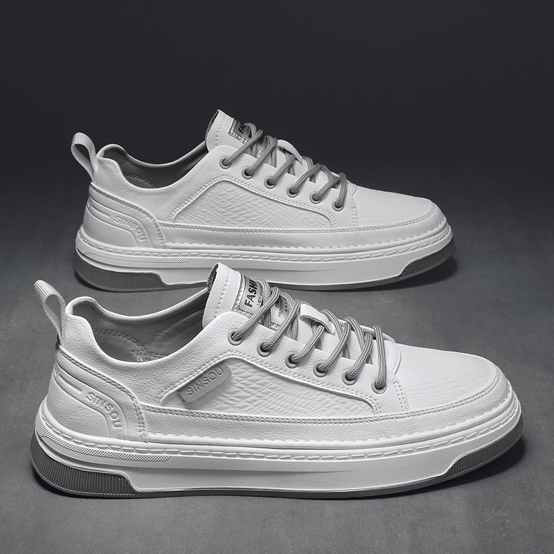 Men's shoes 2025 new explosion summer breathable deodorant mesh hollow mesh small white board shoes men's sports and leisure network