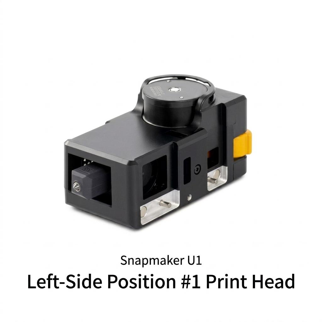 Snapmaker U1 3D-принтер Печатающая головка Левая 1 и Правая 2/3/4 Оригинальный хотенд Сопло 0.4 мм 300.C SnapSwap Быстросменная Замена