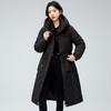 New Coat Women's Mid Length Fashionable New Slim Fit Thickened Down Coat Winter Waist Fashion Cold Proof Coat