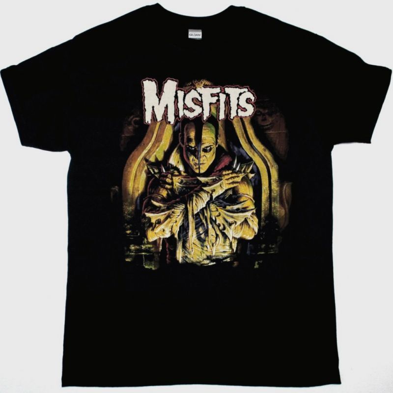 Misfits Pushead Вампир графический унисекс 100% Хлопок футболка 2026 Лето Новый Унисекс Y2k рок Готический стиль мода уличная одежда Футболка
