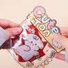 10Pcs Cartoon Pattern Transparent Resealable Bags For Cookies Chocolate Candy Snacks Portable Food Storage Kitchen Organizer
