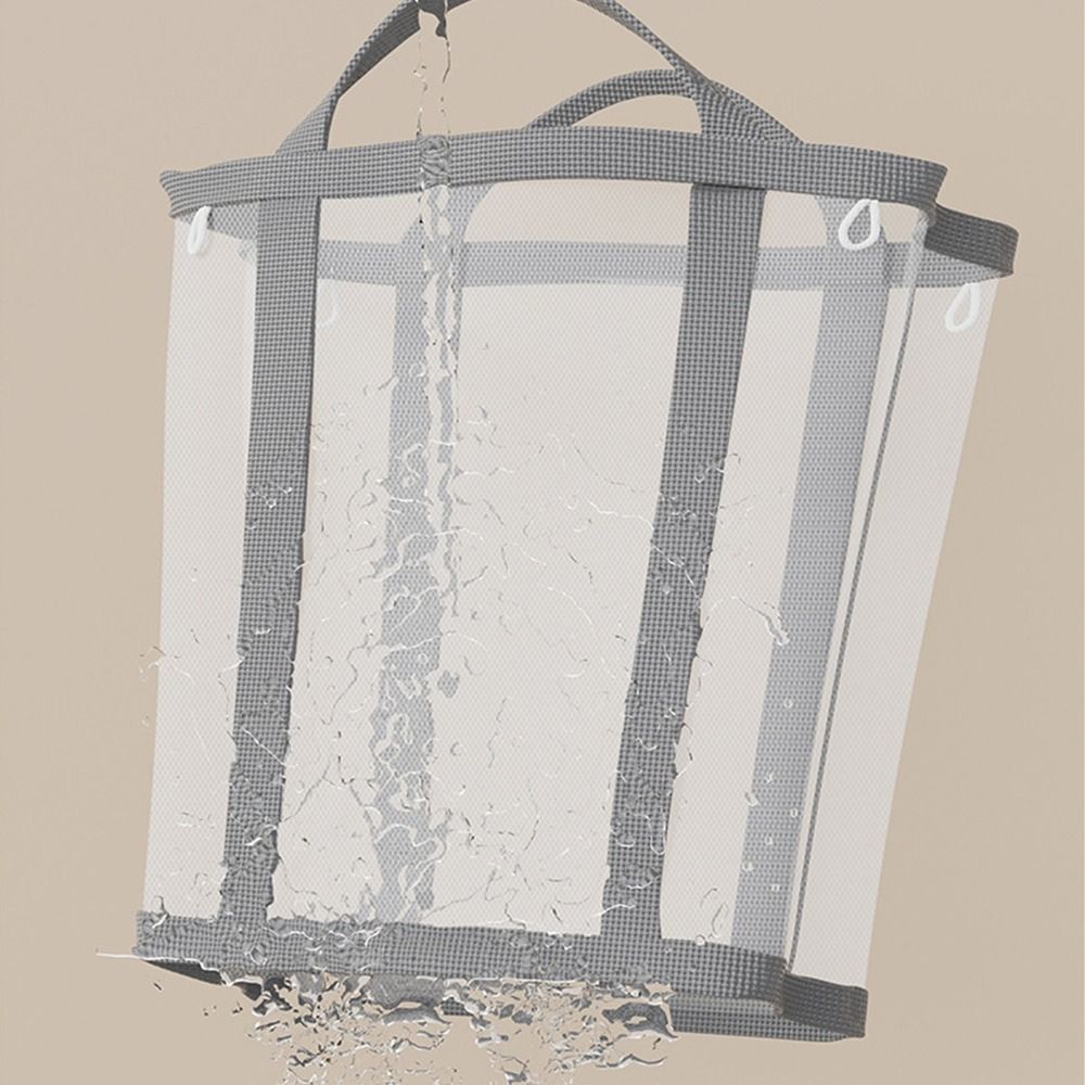 Large Capacity Foldable Laundry Basket Nylon Storage Basket for Children Toy Storage