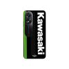 Case - MANIACASE - Oppo A58 - Black - Flexible - Kawasaki Florida Moto Marseille Logo