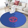 Man United2 Round Area Rug,Carpet Rug for Living Room Bedroom Sofa Playroom Decor,Non-slip Floor Mat