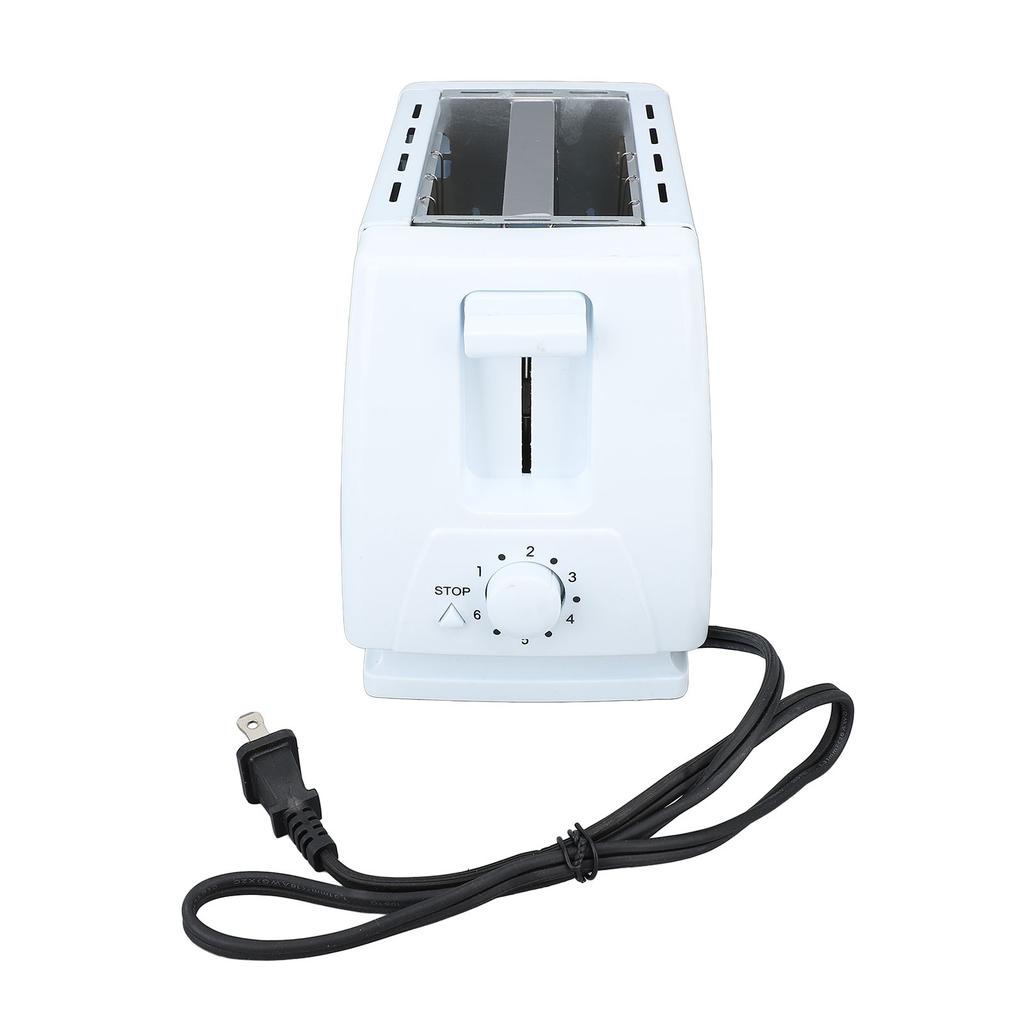 Тостер на 2 ломтика Машина Тостер для хлеба из нержавеющей стали с 6 температурными режимами для вафель и бейглов