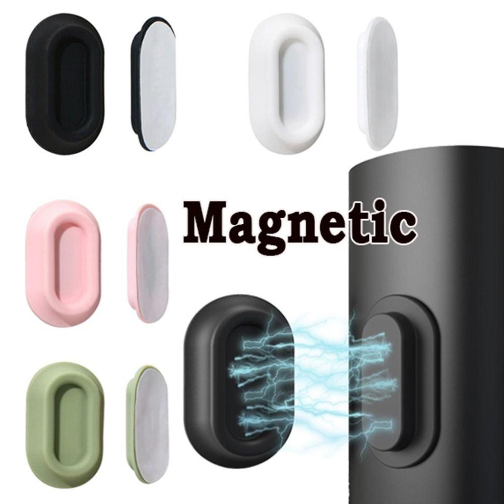Traceless Magnetic Control Holder Silicone Magnetic Sticker Hook Remote Control Organizers