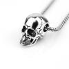 Панк-ожерелья с подвеской в виде черепа, готические украшения, рок-н-ролл, хип-хоп из нержавеющей стали