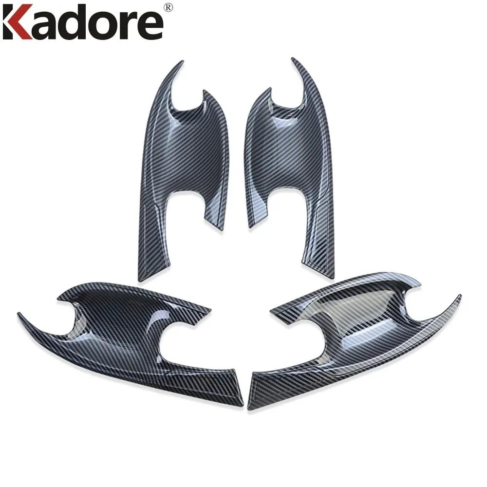 Side Door Handle Bowl Cover Trim For Hyundai Tucson NX4 2024 Chrome Car Exterior Handle Cup Overlay Accessories
