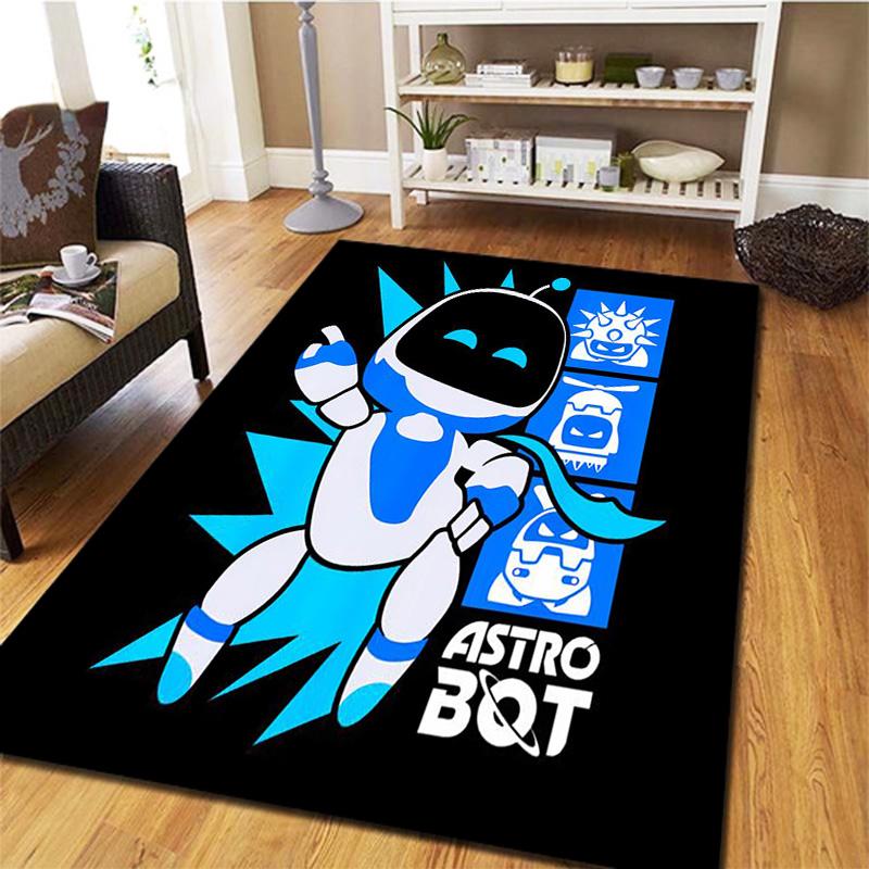 ASTRO BOT Carpet Rug for Living Room Bedroom Home Sofa Decoration,Kids play Non-slip Floor Mat