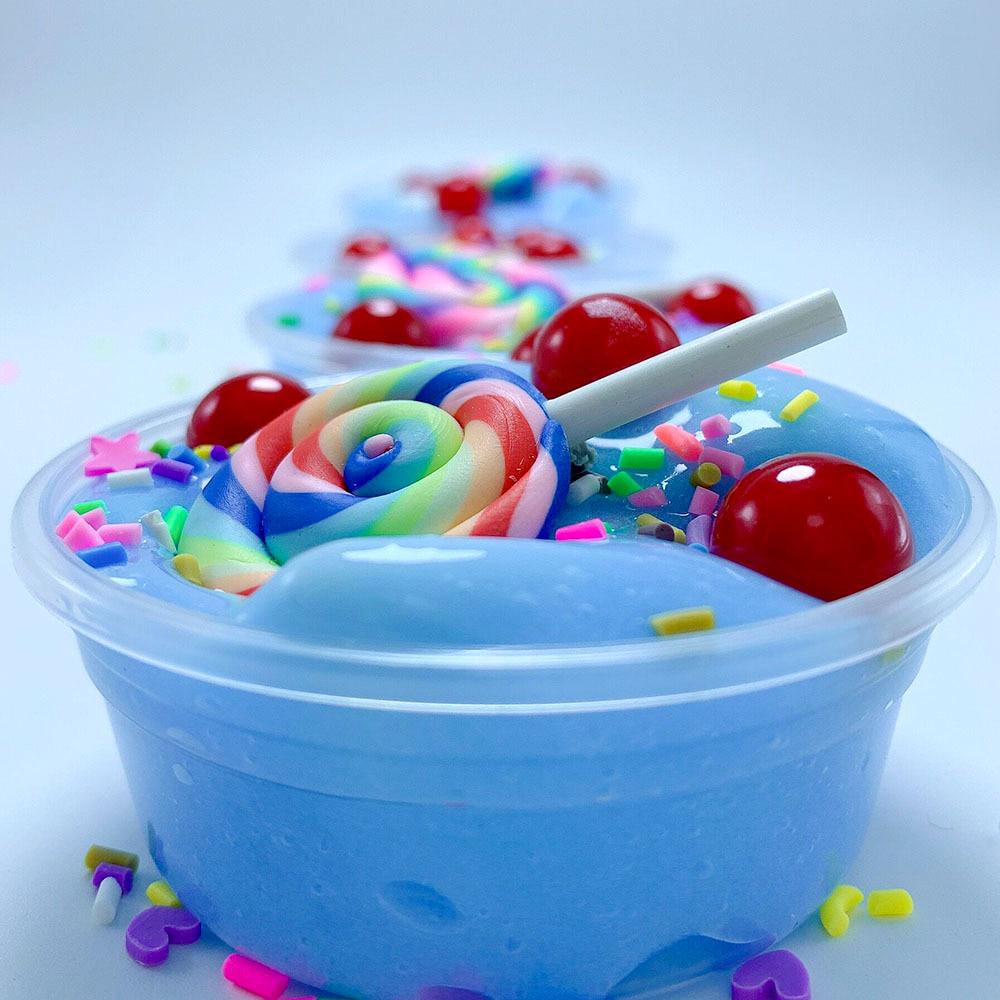 Мягкие леденцы на палочке, игрушки для детей, резиновые слизи Lizun, антистрессовые игрушки, динамический песок для игрушек для сжатия