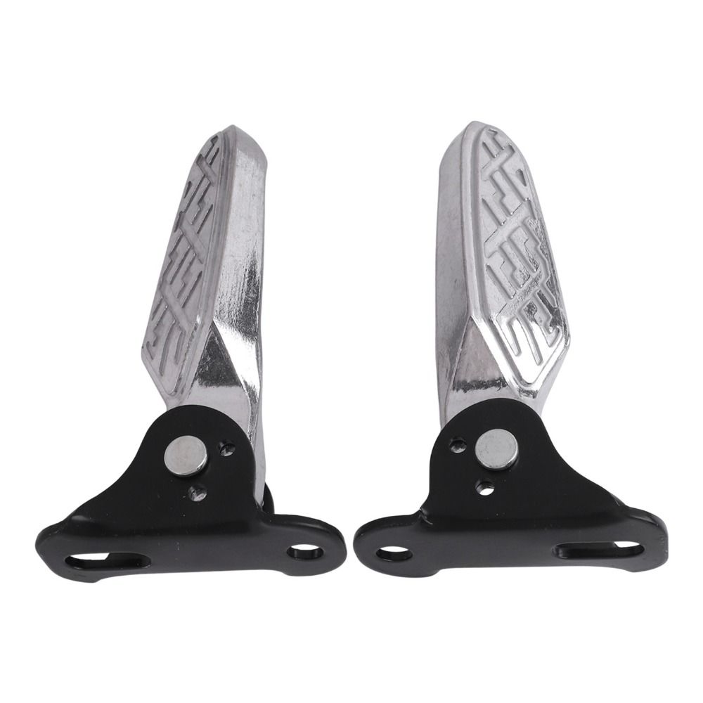 Thickened Aluminum Zinc Zinc Alloy Electric Vehicle Pedal Sturdy Foldable Footrest Modification Parts