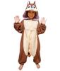 SAZAC Character Fleece Kigurumi Disney Chip for Children, 130cm
