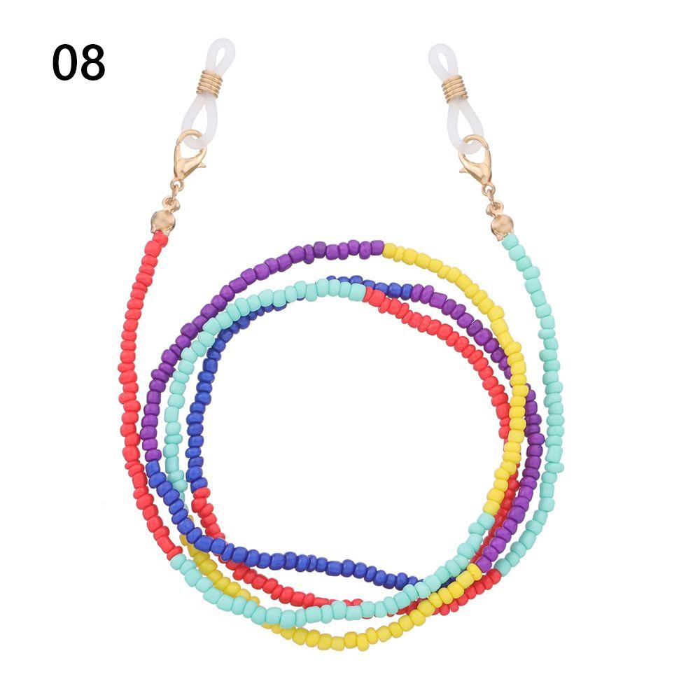 Beads Neck Lanyard for Women Glasses Chains Mask Chains Beaded Mask Lanyard Glasses Holder Strap