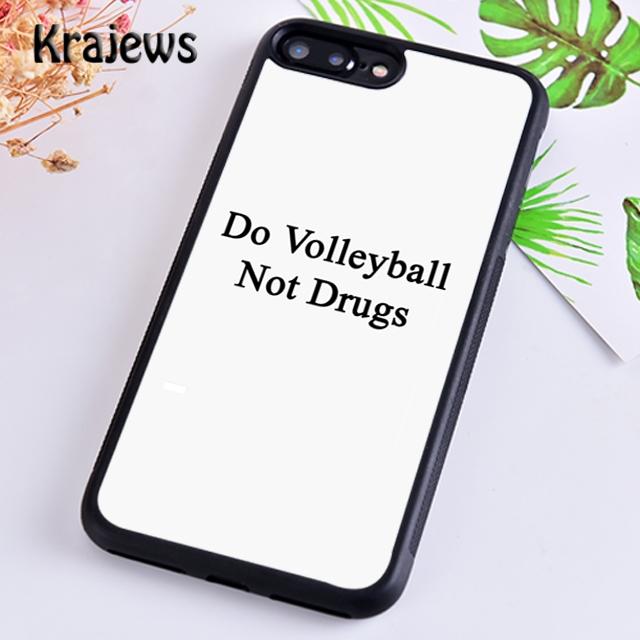 Krajews Sport Fans Volleyball Phone Case Cover For iPhone 17 Air 16 15 14 plus 12 13 pro max coque Shell Fundas