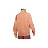 Nike Sweatshirts Men's Soft Orange Crew Neck Moderate Regular DA0318-863