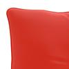 Back Cushion PUTTEN 100percent  Polyester Red 80 x 40 x 10 cm