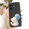 For Realme Note 80 RMX5388 Cute Cat Flower Cartoon Phone Case For Realme Note80 4G Soft Silicone Covers Bumpers