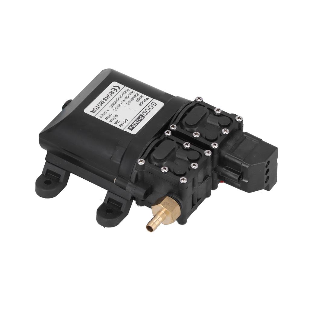 12 В 120 Вт 8 л двухъядерный мембранный насос высокого давления с медным разъемом автоматический впрыск воды