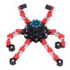 DIY Transformable Fingertip Toy Twisted Deformed Mechanical Stress Relief Toy for Kids AdultsRed
