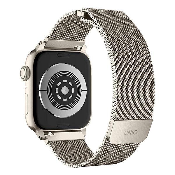 Uniq Dante Strap Apple Watch Series 4/5/6/7/8/Se/Se2 38/40/41Mm Stainless Steel Starlight