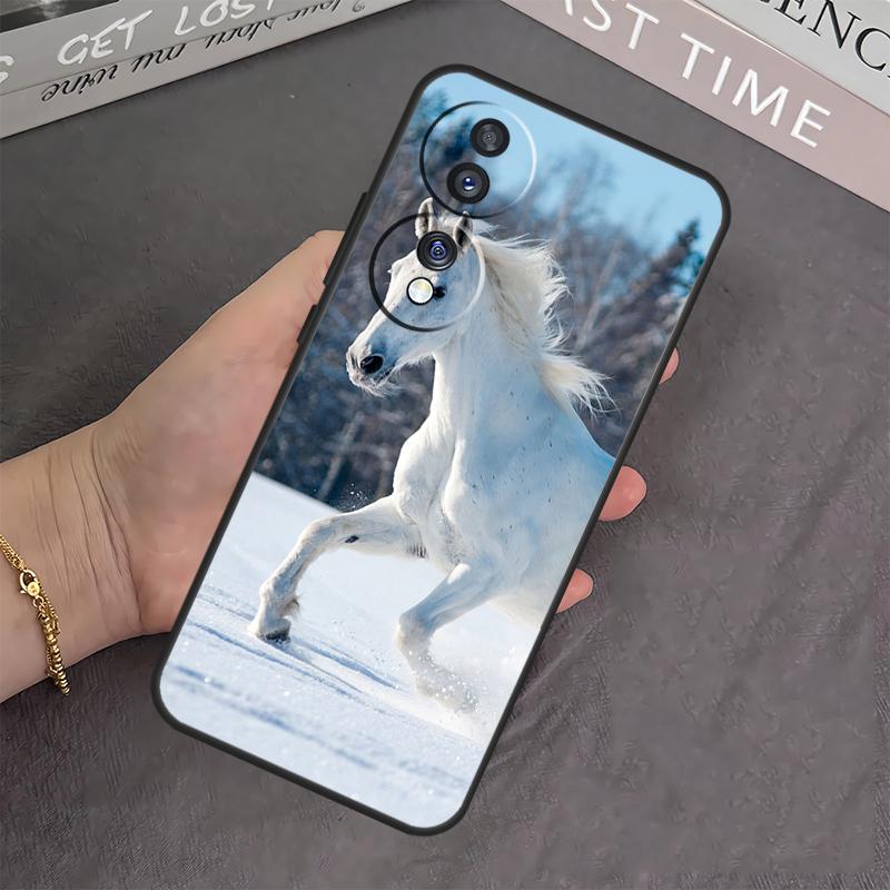 Чехол Животное Лошадь Для Honor 90 70 50 10 Lite Magic 5 6 Pro X6 X7 X8 X9 X6a X7a X8a X9a X9b X8b Обложка
