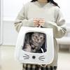 Рюкзак-переноска для кошек Дышащая переноска для кошек Космический пузырь для маленьких кошек собак Складная сумка-переноска для домашних животных для путешествий, походов, прогулок, кемпинга