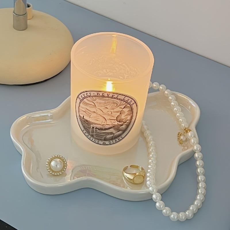 Керамический лоток для украшений в форме облака, подходит для женщин, многофункциональное хранилище, для хранения аксессуаров и мелких предметов, идеально подходит для Дня матери.