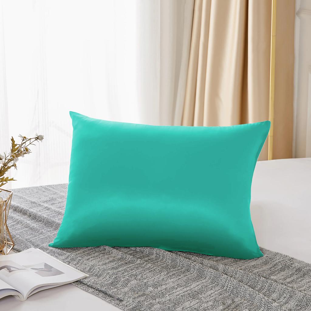 25 Momme Natural Mulberry Silk Pillowcase,Both Sided Pure Silk Pillow Cover Gifts for Women,Pure Silk Pillowcsae For Hair