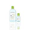 Bioderma Успокаивающее средство для снятия макияжа Jingyan blue, Набор из двух штук: Shuyan Очищающая Маленькая Зеленая Вода 500 мл Shuyan Очищающая Маленькая Зеленая Вода 100 мл