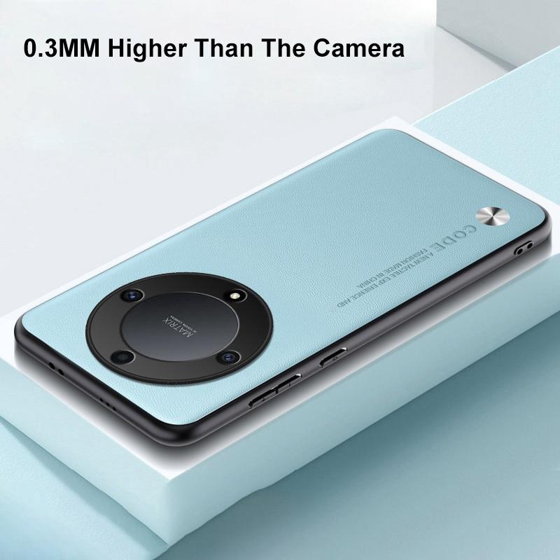 Роскошный чехол из искусственной кожи для Honor X9A X9B Magic 5 6 Lite 5G, задняя крышка, силиконовый защитный чехол для телефона Honor Magic 5 6 Pro