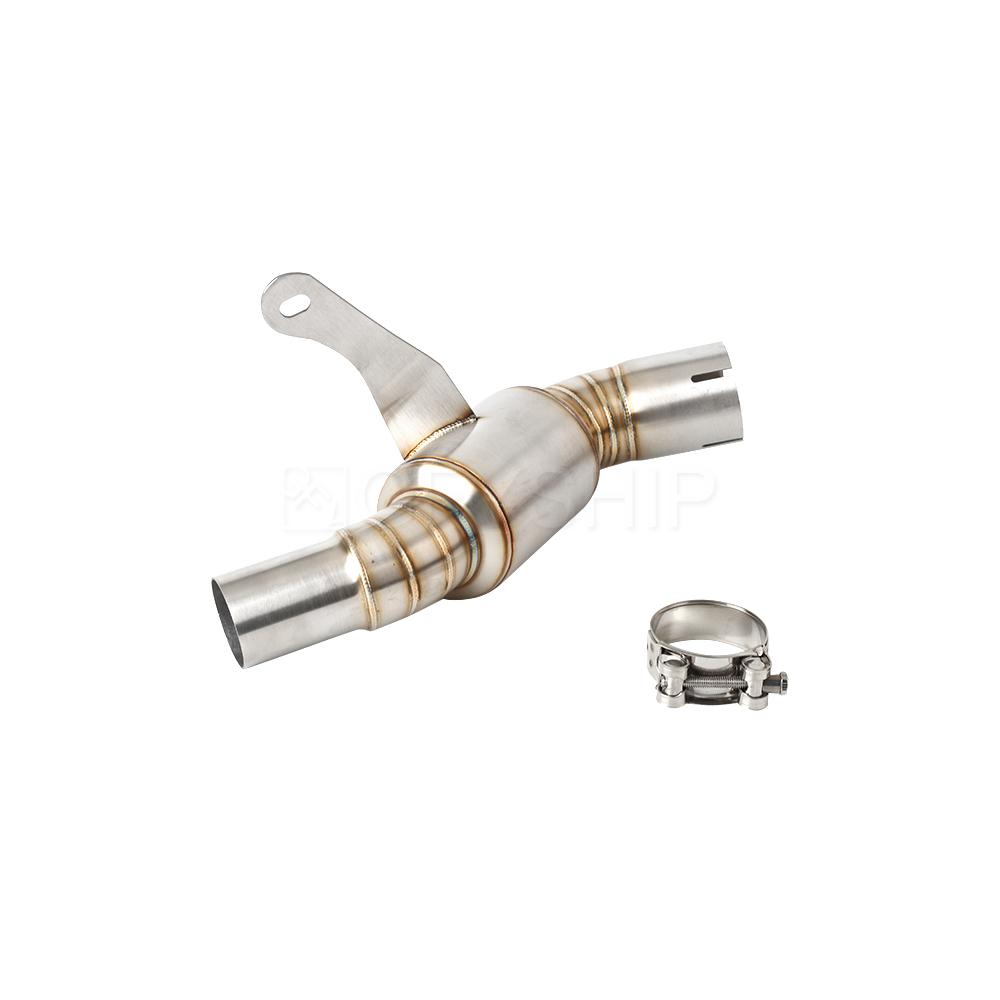 For CF MOTO 700 CLX 2020-2024 For CFMOTO Heritage 700 700CL-X 700 CL-X Escape Motorcycle Exhaust Middle Link Pipe 51mm Slip-on