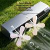 3Pcs Wall Mounted Air Conditioning Ventilator Anti Direct Blowing Air Conditioner Vent Fan  For Home