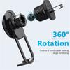 LE-11 Автомобильное крепление на присоске, вращение на 360 градусов, магнитный держатель для телефона с зажимом для воздуховода