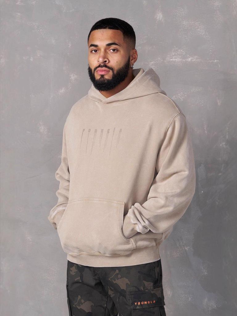 Мужская толстовка для бега на открытом воздухе в американском стиле YOUNGLA