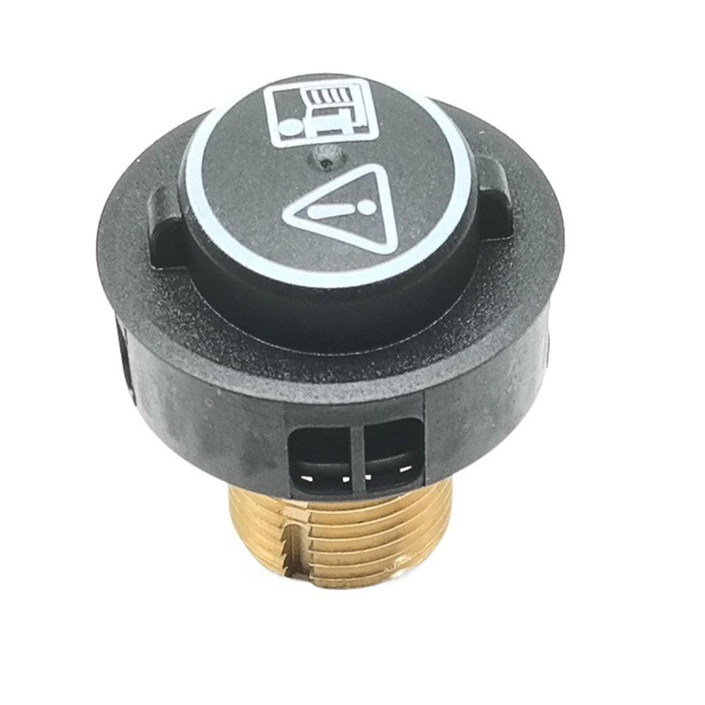 Заливная крышка с предохранительным замком от давления и двойной функциональностью