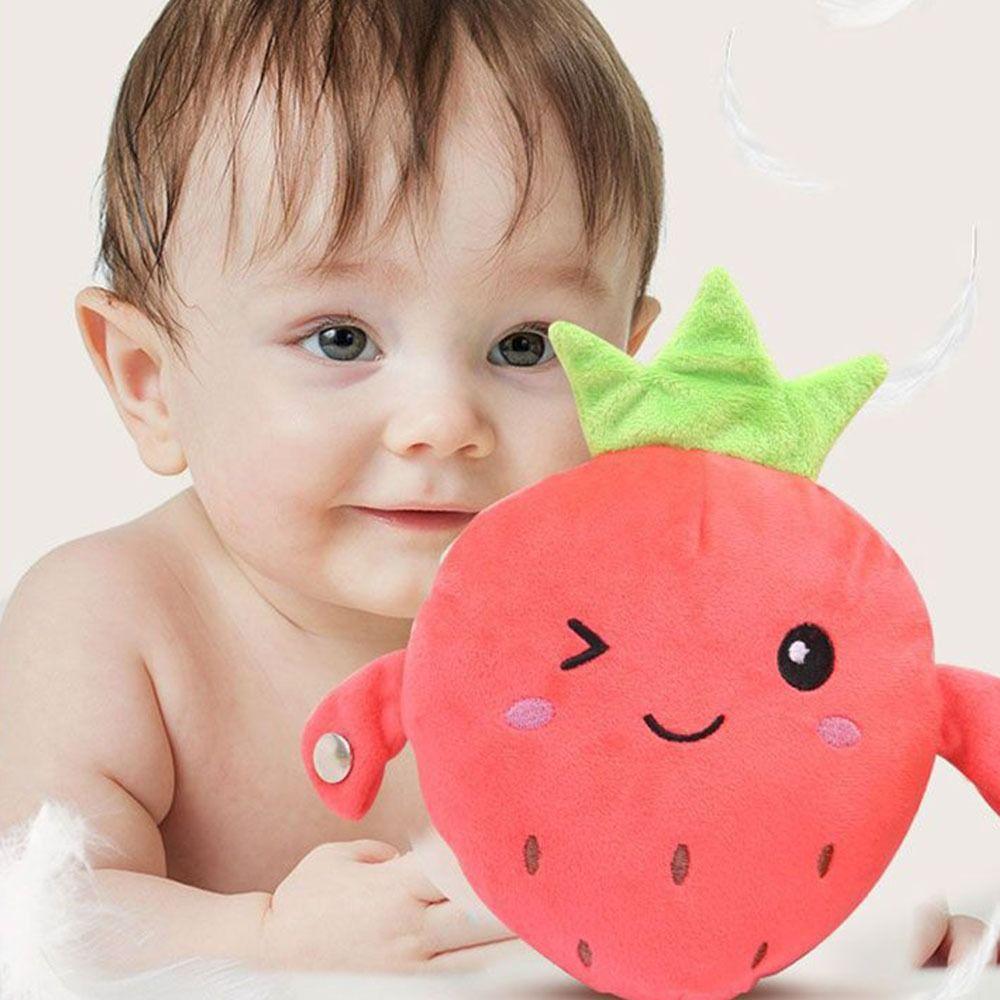 Плюшевая игрушка Фрукты Чувствительный Удар Пианино Интерактивная Музыкальная Игрушка Тряпичная Кукла Музыкальная Кукла