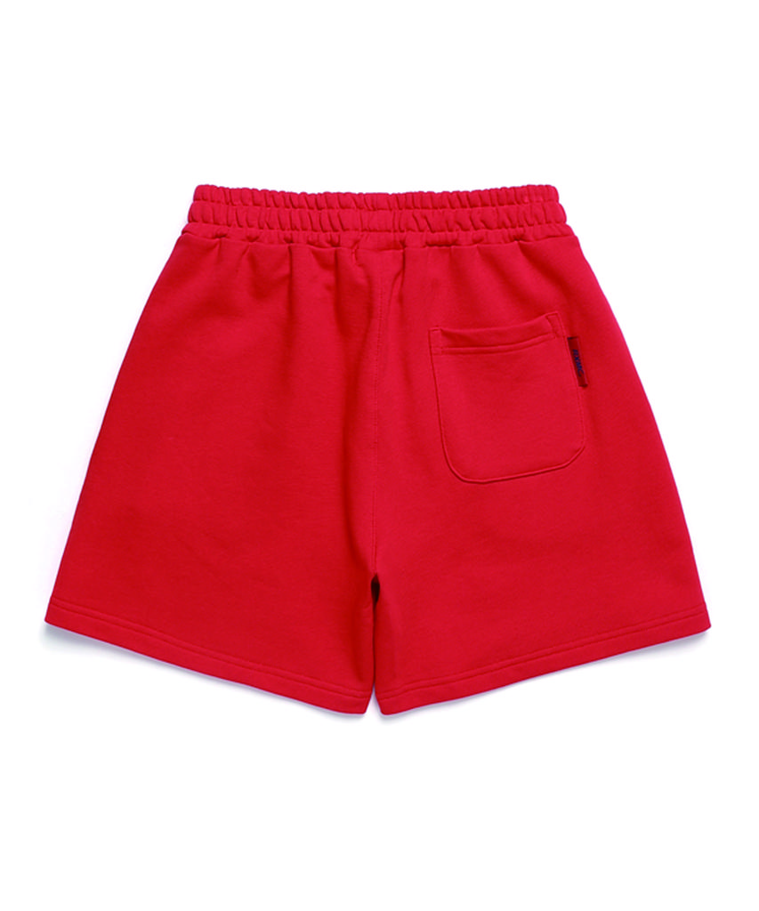 RXMC Melting Heart Sweat Shorts_Red