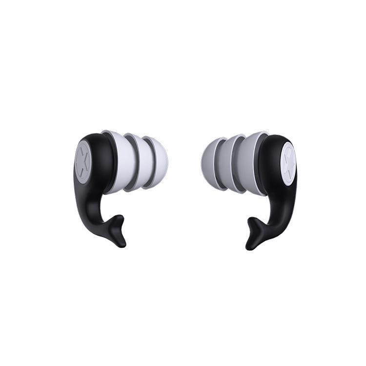 Звукоизоляционные силиконовые беруши: Шумоподавление для сна, Водонепроницаемость, Защита внутри уха