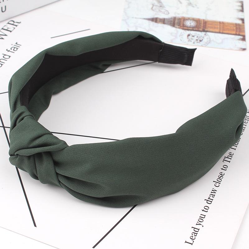 Hair Headband Bow Knot Hairband Women Hair Head Hoop Simple Sweet Girls