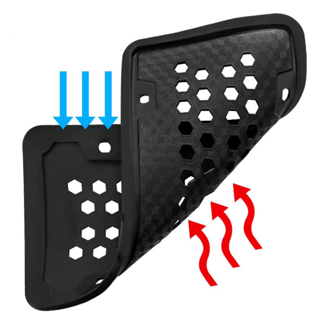 Рамка для номерного знака для модели Noble Identity для автомобилей Универсальная посадка Силиконовый дизайн с дренажными отверстиями для автомобиля, грузовика, внедорожника