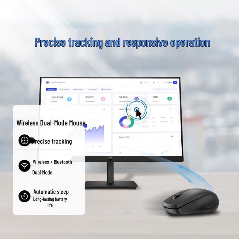 HP Zhan 66 Wireless Ergonomic Mouse