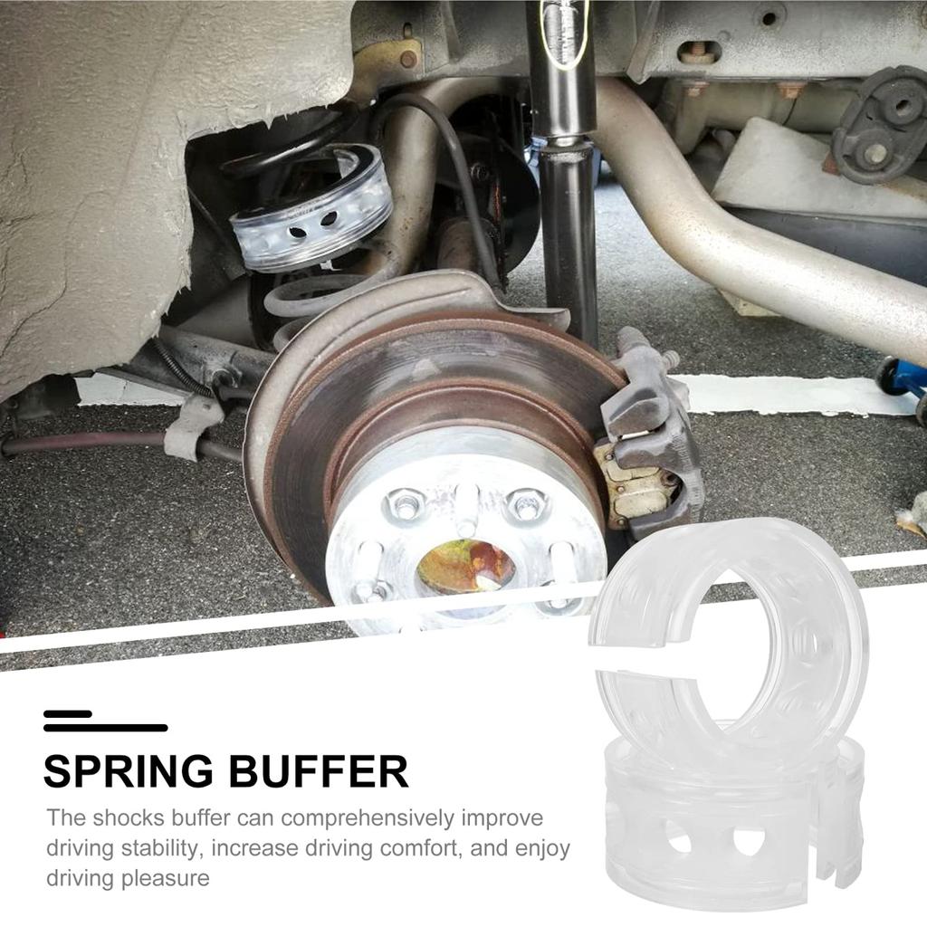 Ledmomo 2 шт. Резиновая проставка Пружина Резина Универсальная Автомобильная Резиновая Пружина Автомобильная Гармоническая Проставка Подвески