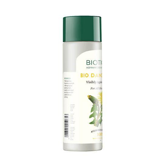 Сыворотка для лица: омолаживающая (190 мл), Bio Dandelion Visibly Ageless Serum,  Biotique