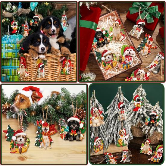 10 шт. Подвесное украшение в китайском стиле в виде совы, Фермерский дом, Рустик, Ручная работа, Деревянное украшение сова, Елка, 2D