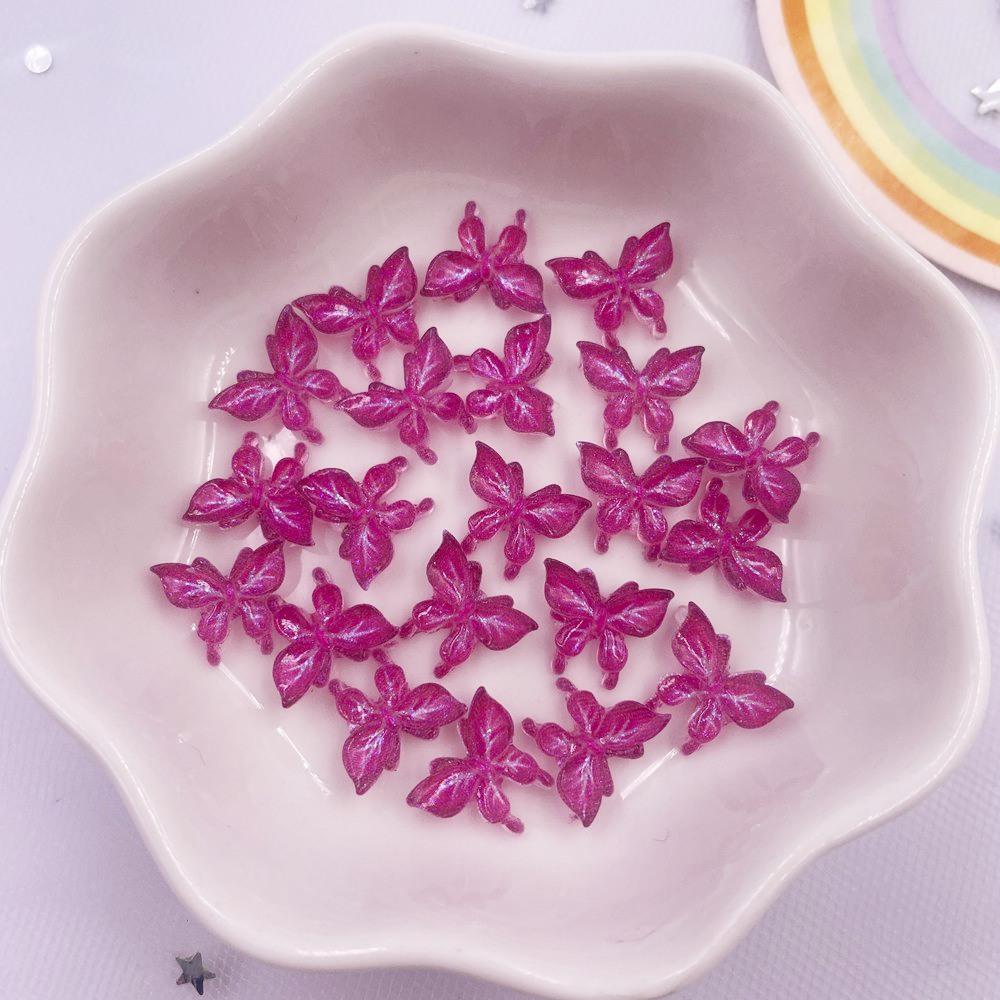 50 шт. красочные мини-милые хрустальные бабочки для дизайна ногтей с плоской задней поверхностью, стразы, аппликация, сделай сам, свадебный декор для скрапбукинга, поделки