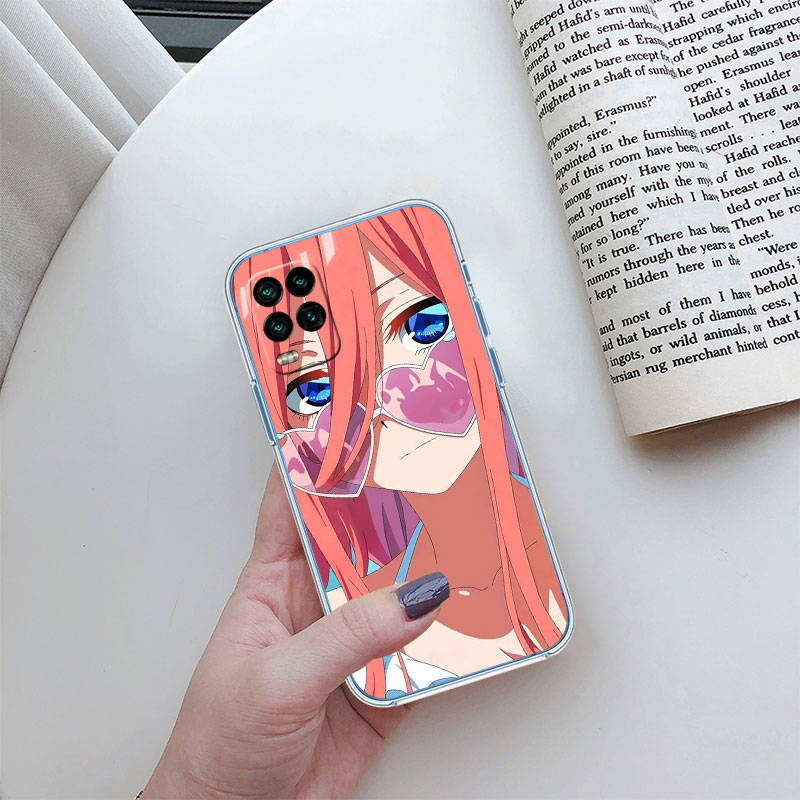 IR19 Мику Нино Ицуки Накано Чехол для Motorola E22S E7 G6 G7 G8 G9 Plus Power Play G10 G20 G04 E30 E40 E22 E20 E13 E15 G22 G23 G05 G75 G35 G55