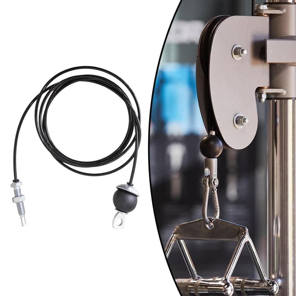 Gym Replacement Cable Fitness Pulley for Home Steel Wire Rope System Attachment