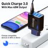 4 USB-зарядное устройство Быстрая зарядка 4.0 3.0 для Huawei lite Samsung Xiaomi QC 3.0 зарядное устройство для телефона iPhone