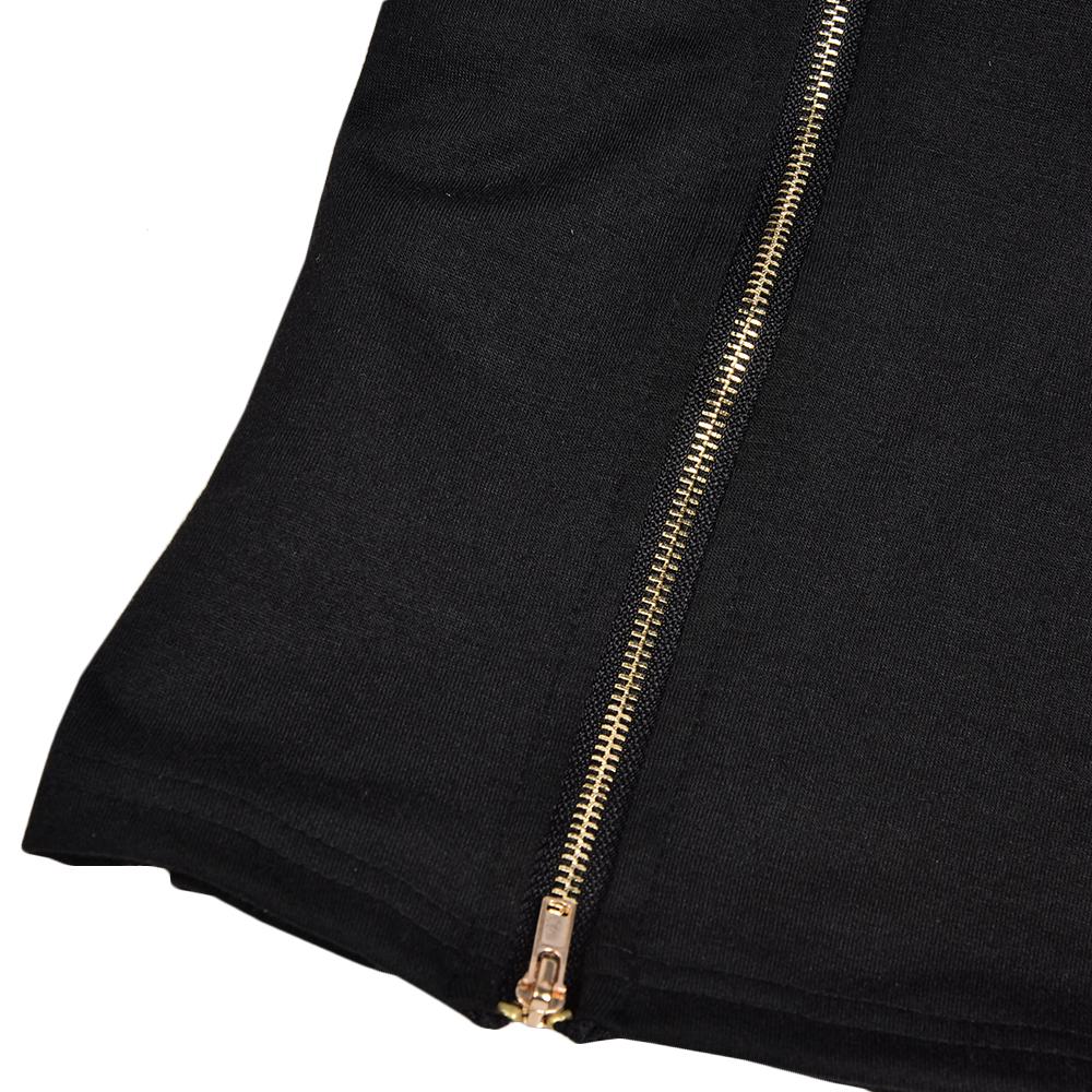 Женская модная толстовка с капюшоном с буквенным рисунком, повседневное облегающее короткое платье с коротким рукавом и молнией на шнурке